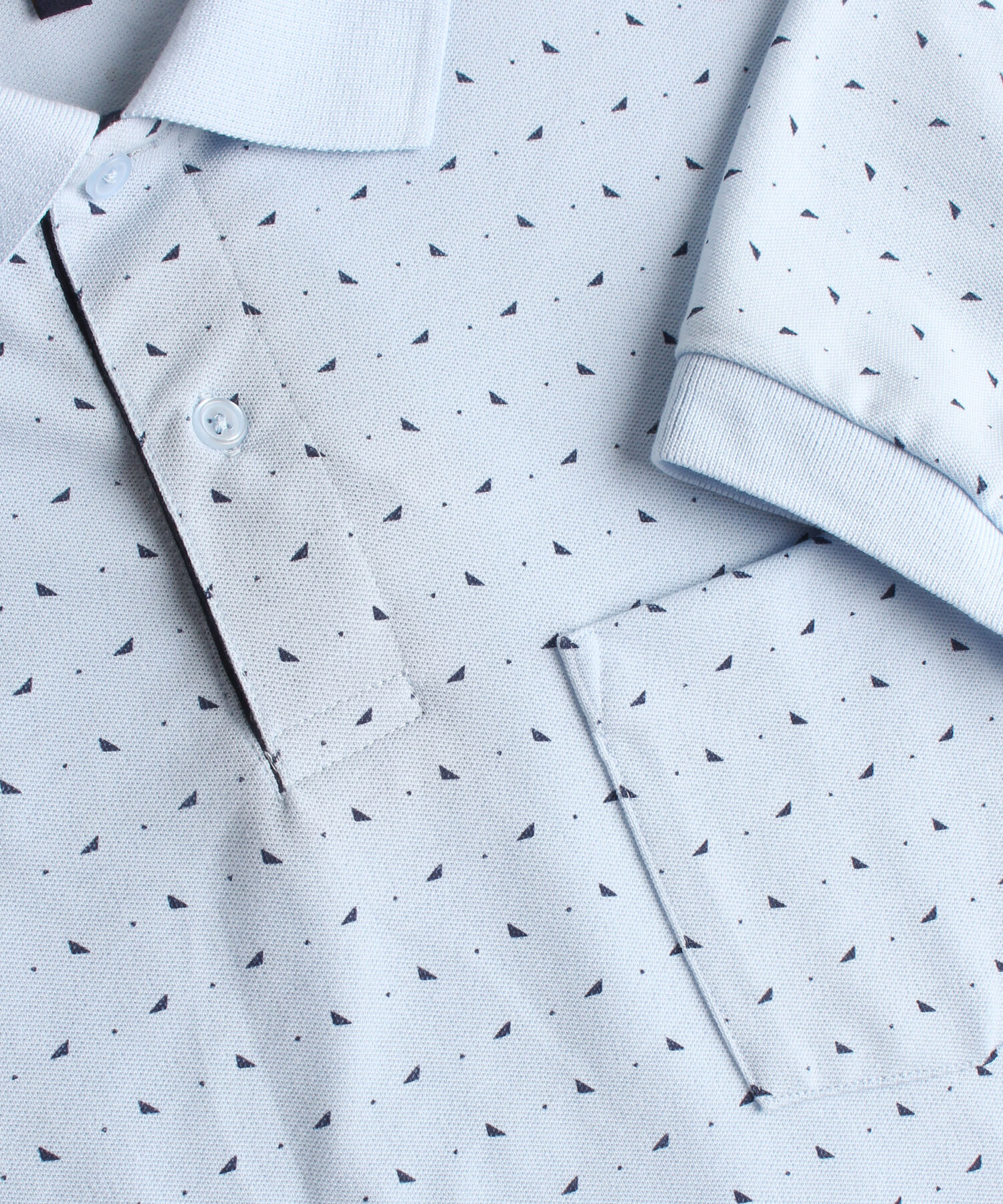 Polo Corte Slim Fit Blanco